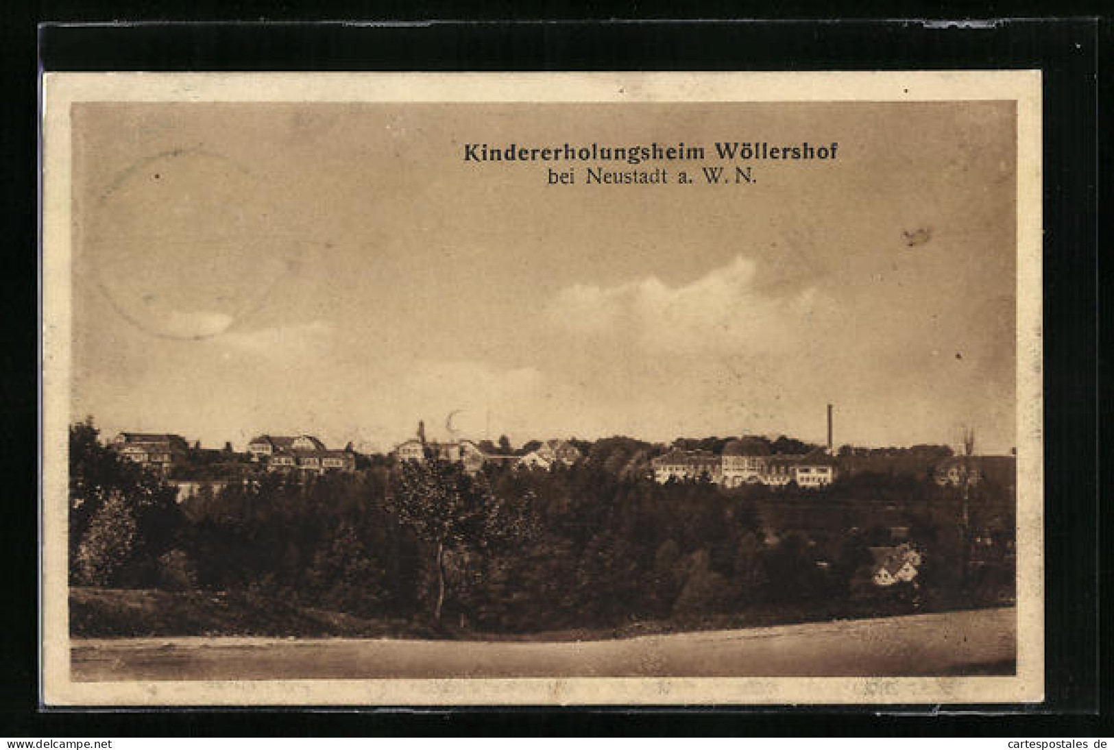 AK Neustadt An Der Waldnaab, Kindererholungsheim Wöllershof  - Neustadt Waldnaab