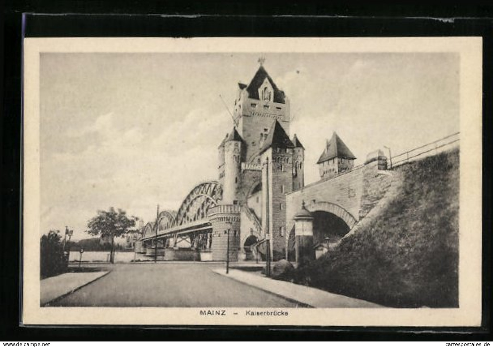 AK Mainz, Blick Zur Kaiserbrücke  - Mainz