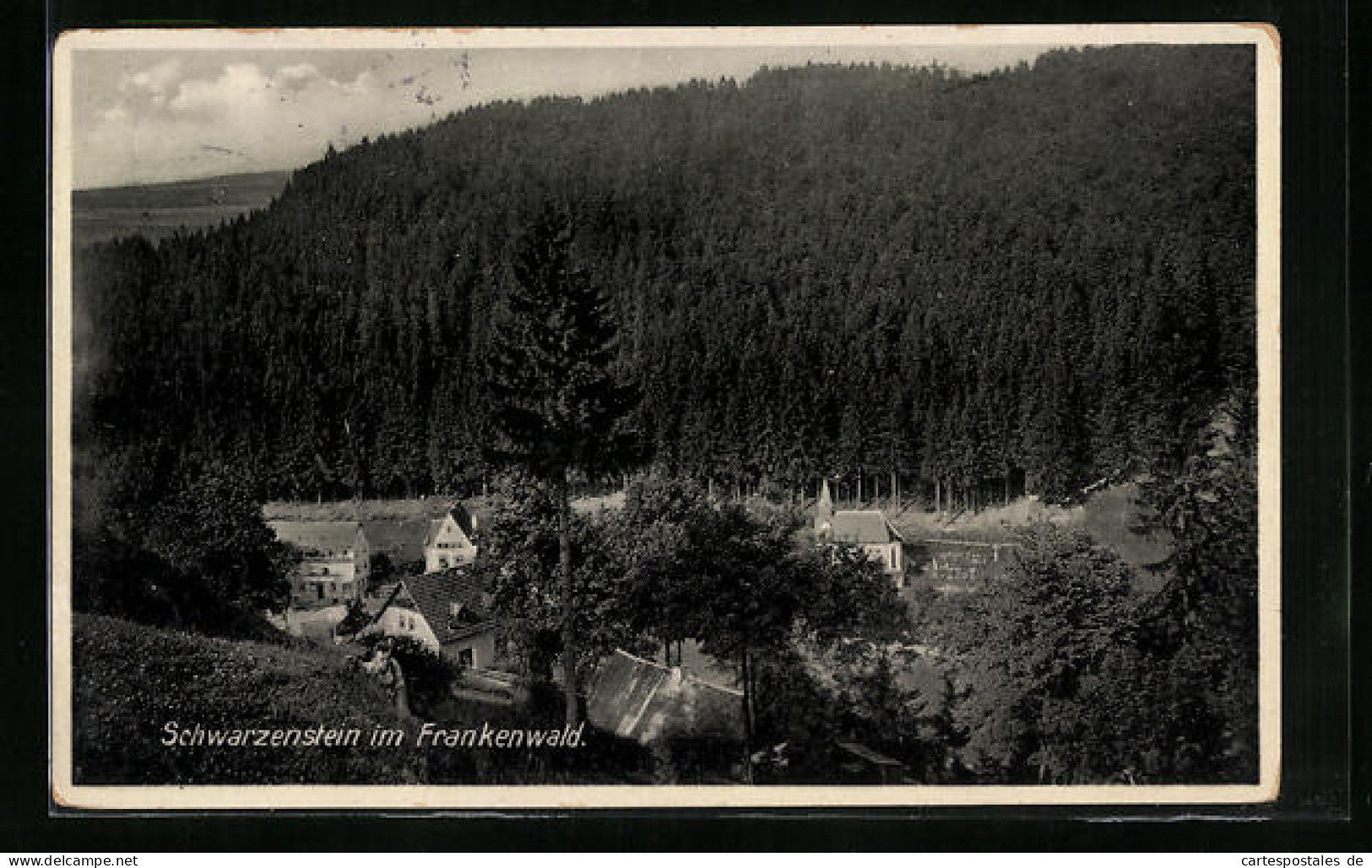 AK Schwarzenstein Im Frankenwald, Gasthaus Zum Rodachtal  - Bad Rodach