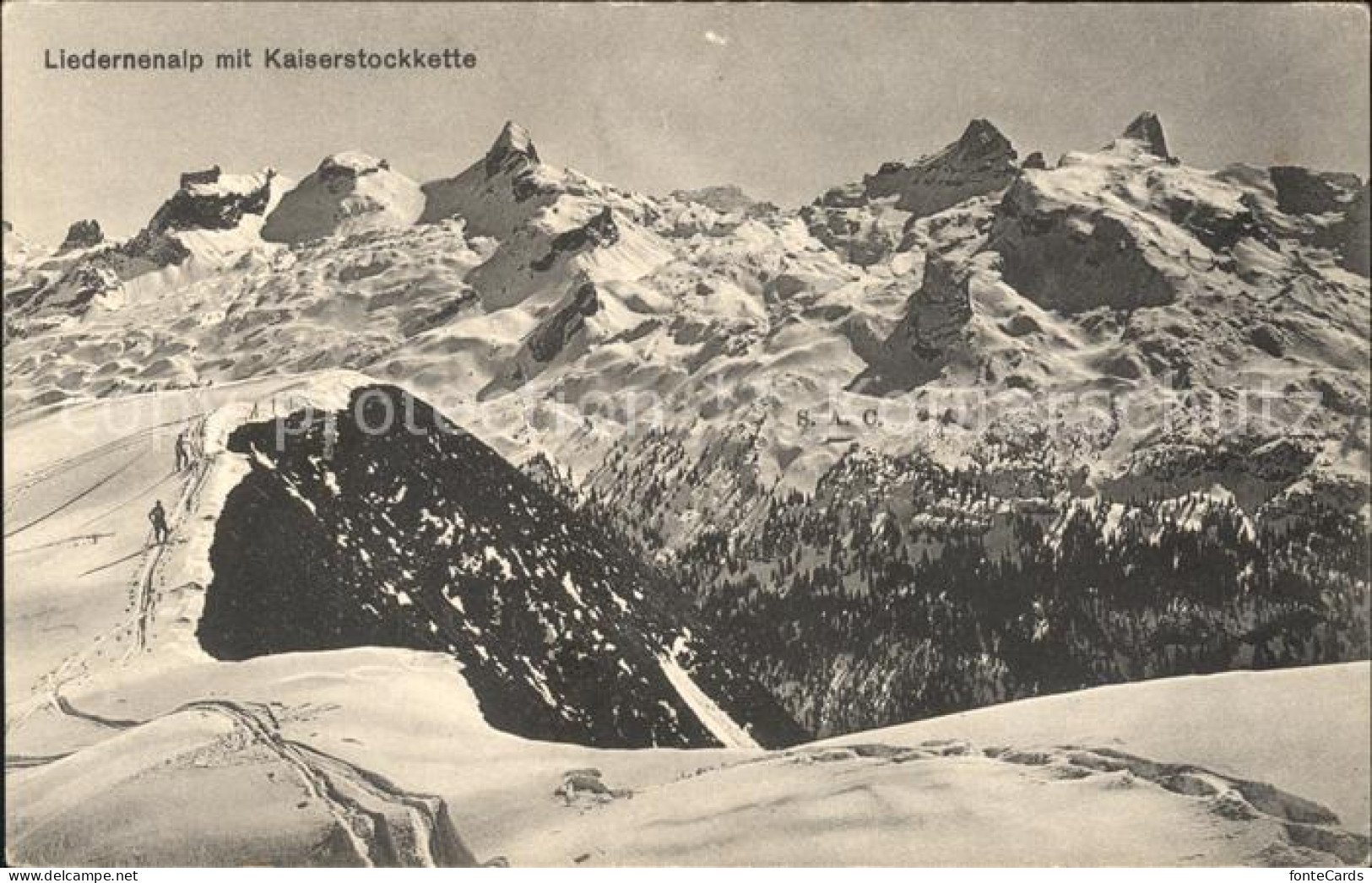 11769179 Riemenstalden Liedernenalp Mit Kaiserstockkette Riemenstalden - Other & Unclassified