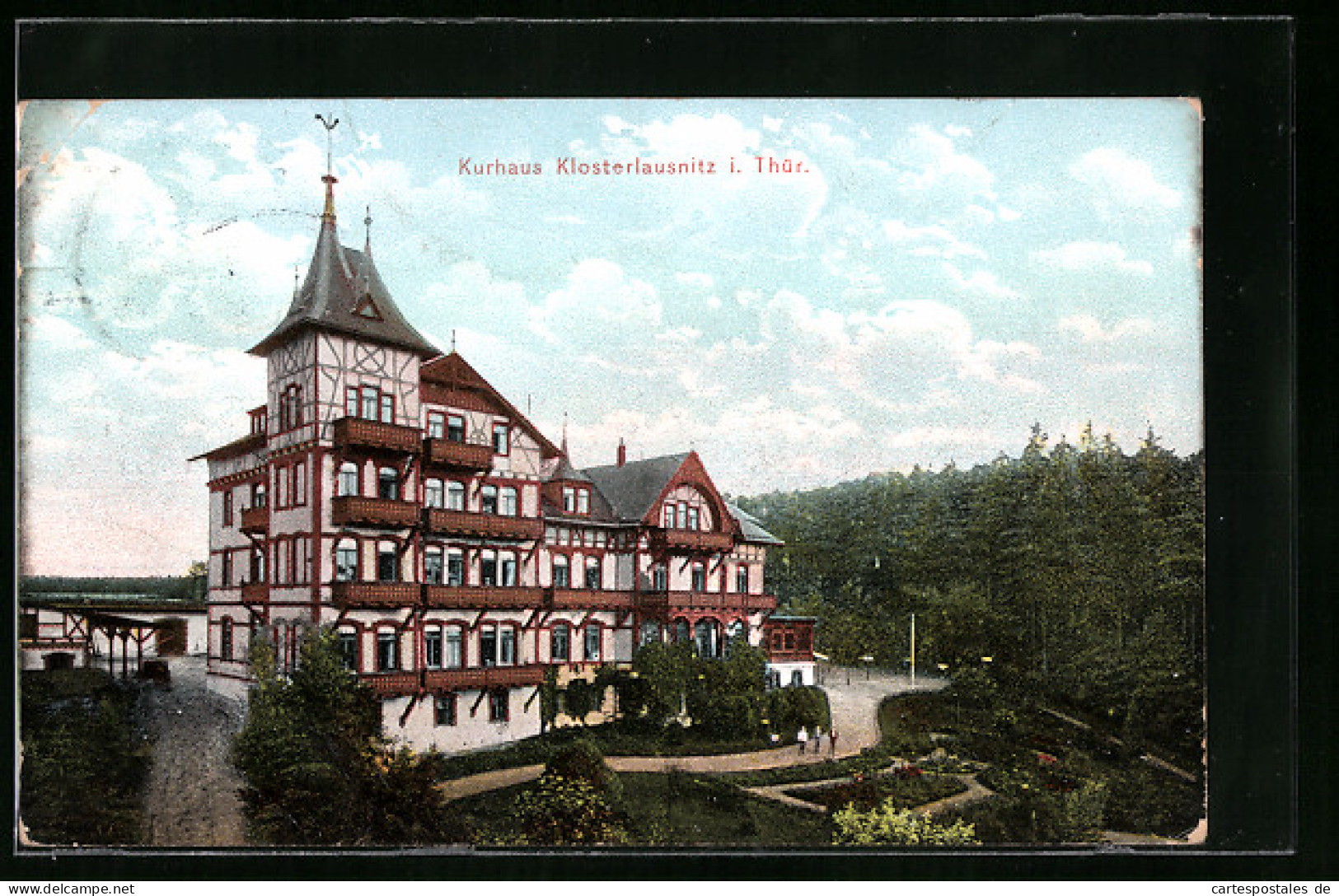 AK Klosterlausnitz I. Thür., Blick Auf Das Kurhaus  - Bad Klosterlausnitz