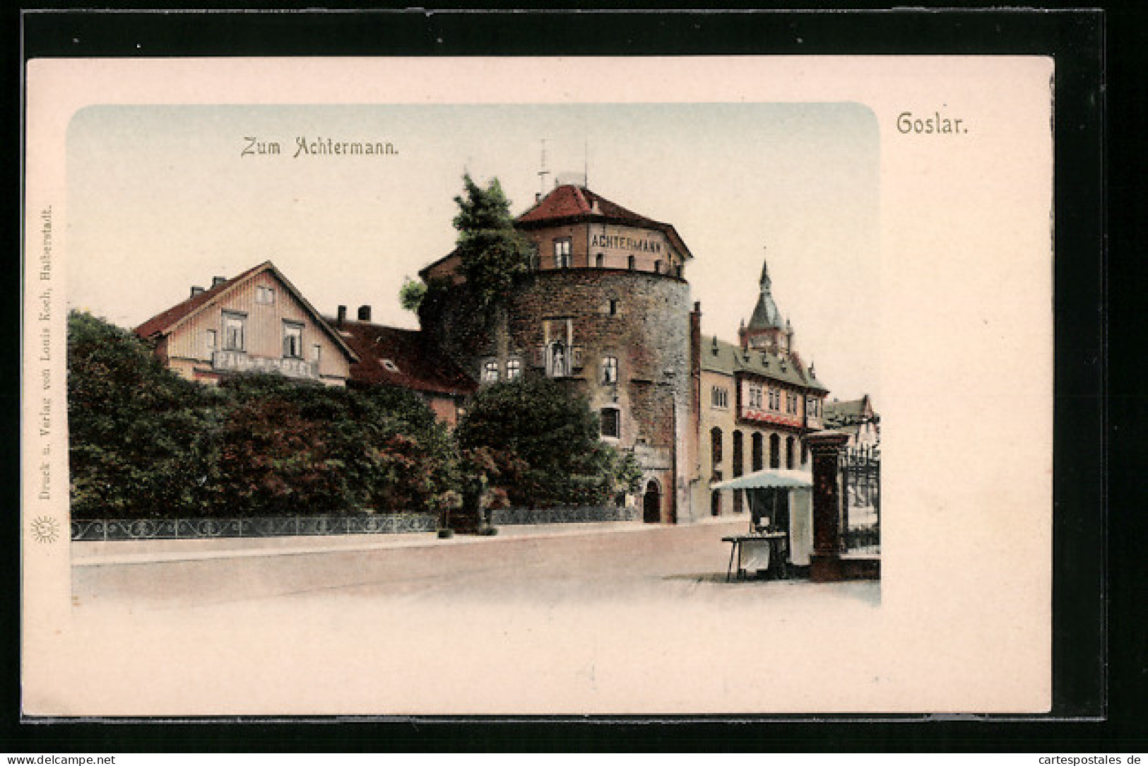 AK Goslar, Zum Achtermann  - Goslar