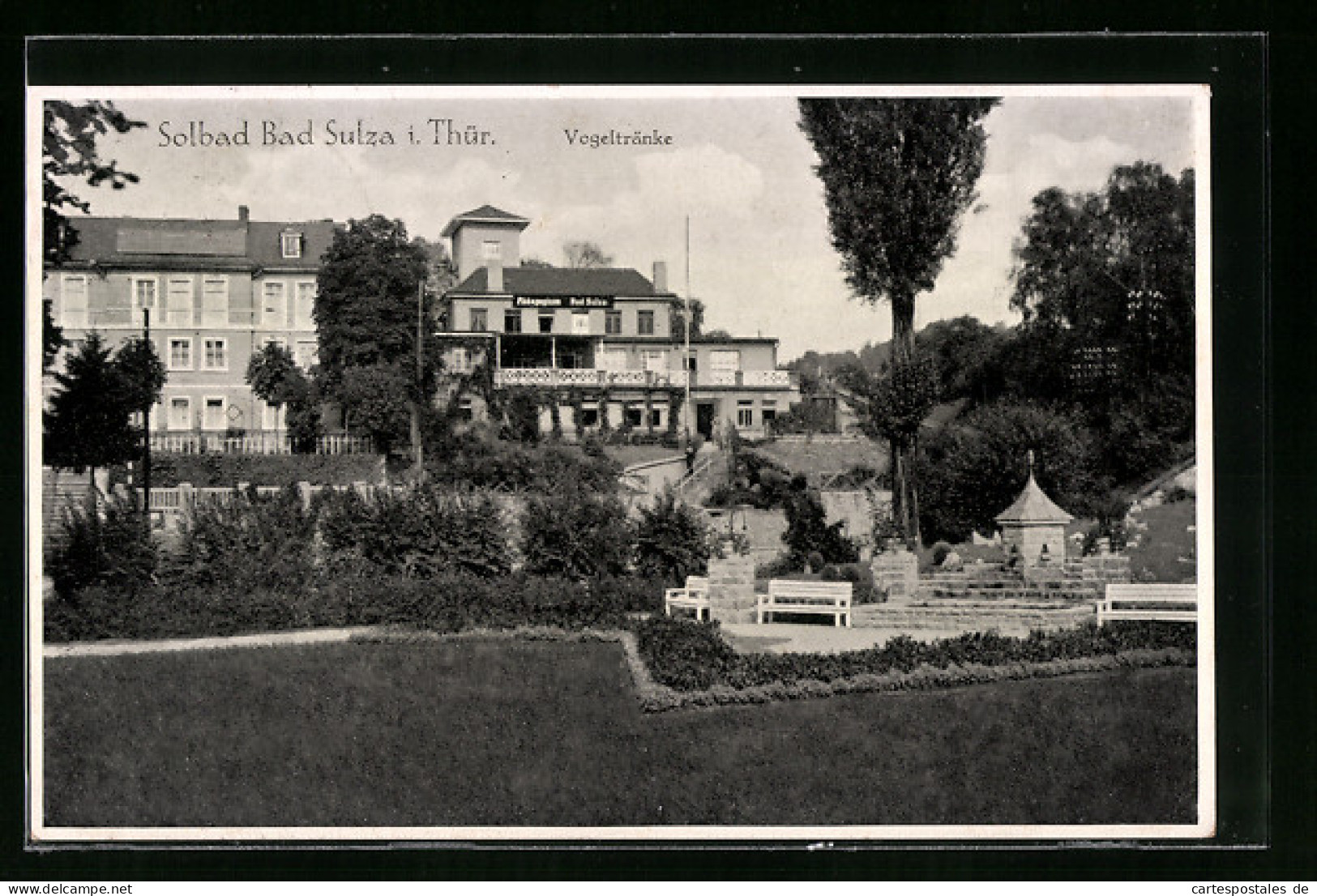 AK Bad Sulza I. Thür., Gasthaus Vogeltränke  - Bad Sulza