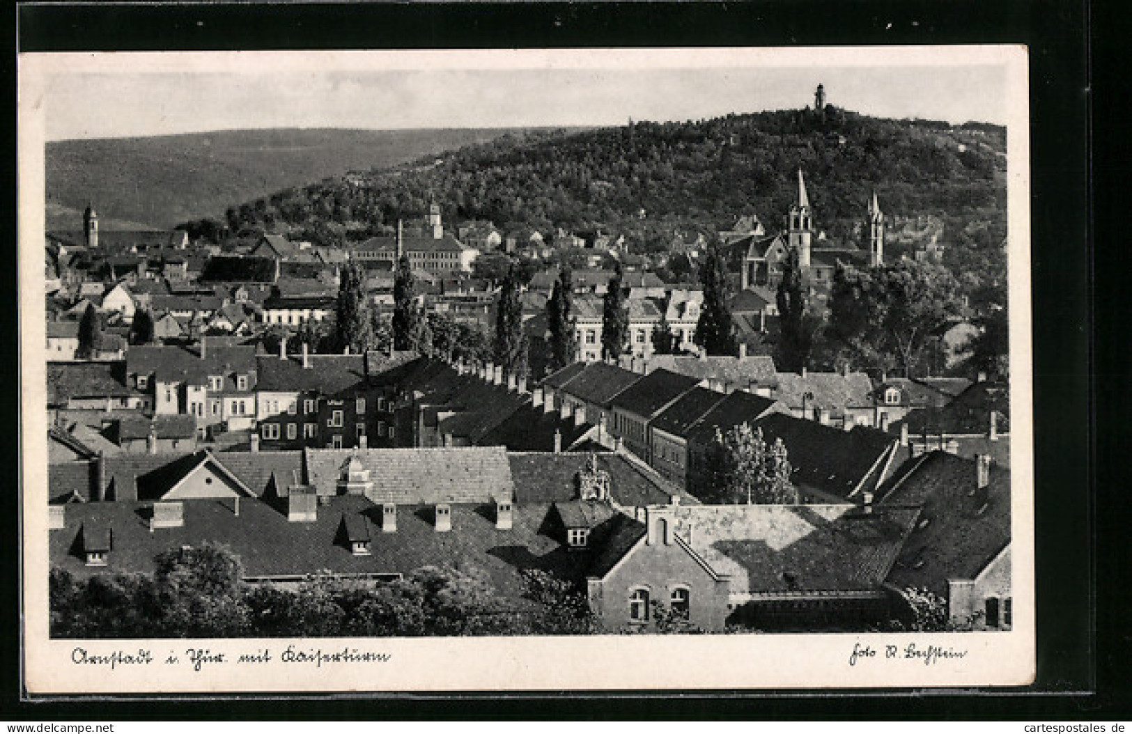 AK Arnstadt I. Thür., Gesamtansicht Mit Kaiserturm  - Arnstadt