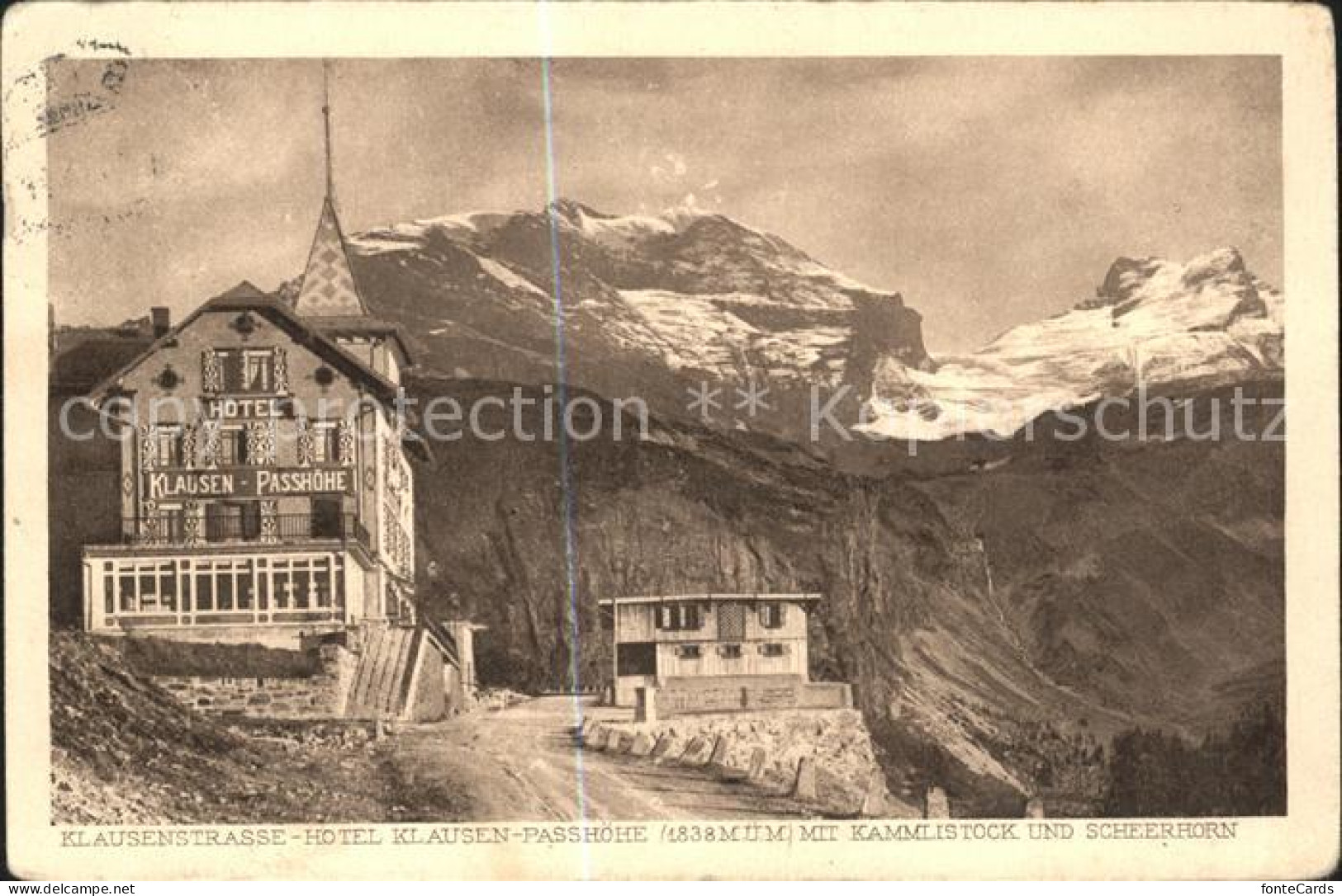 11759029 Klausenpass Hotel Klausen-Passhoehe Scheerhorn Klausenpass - Other & Unclassified