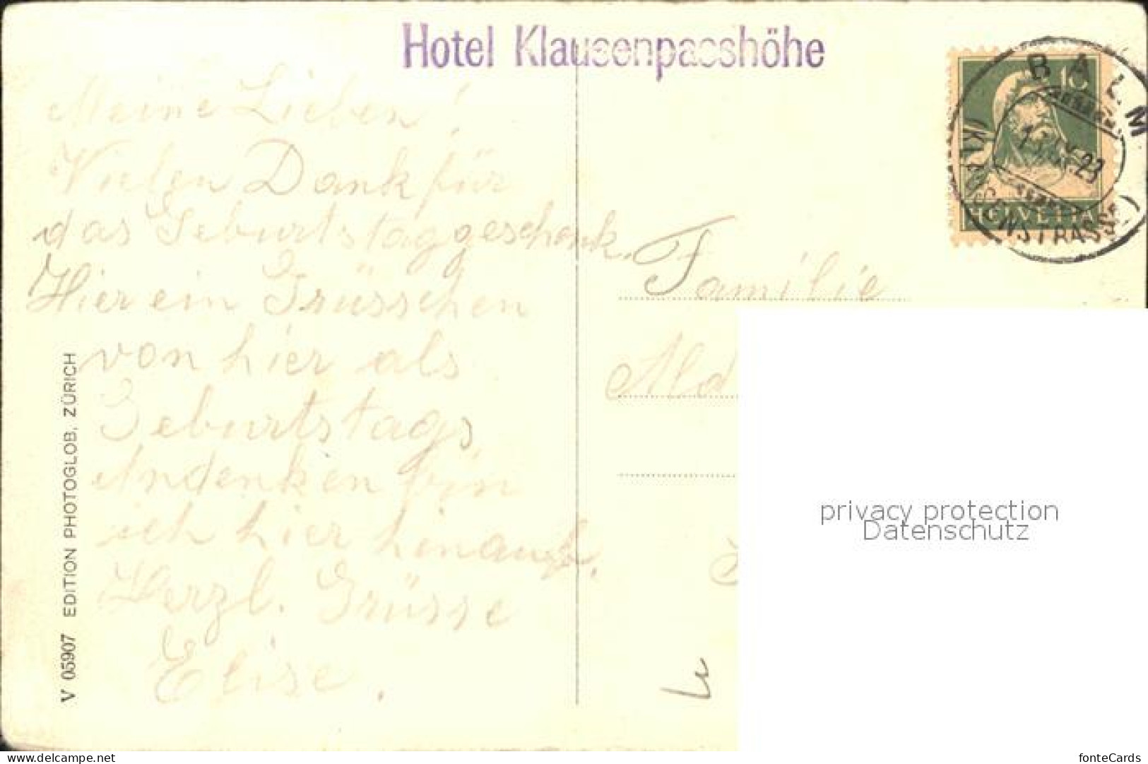 11759029 Klausenpass Hotel Klausen-Passhoehe Scheerhorn Klausenpass - Other & Unclassified