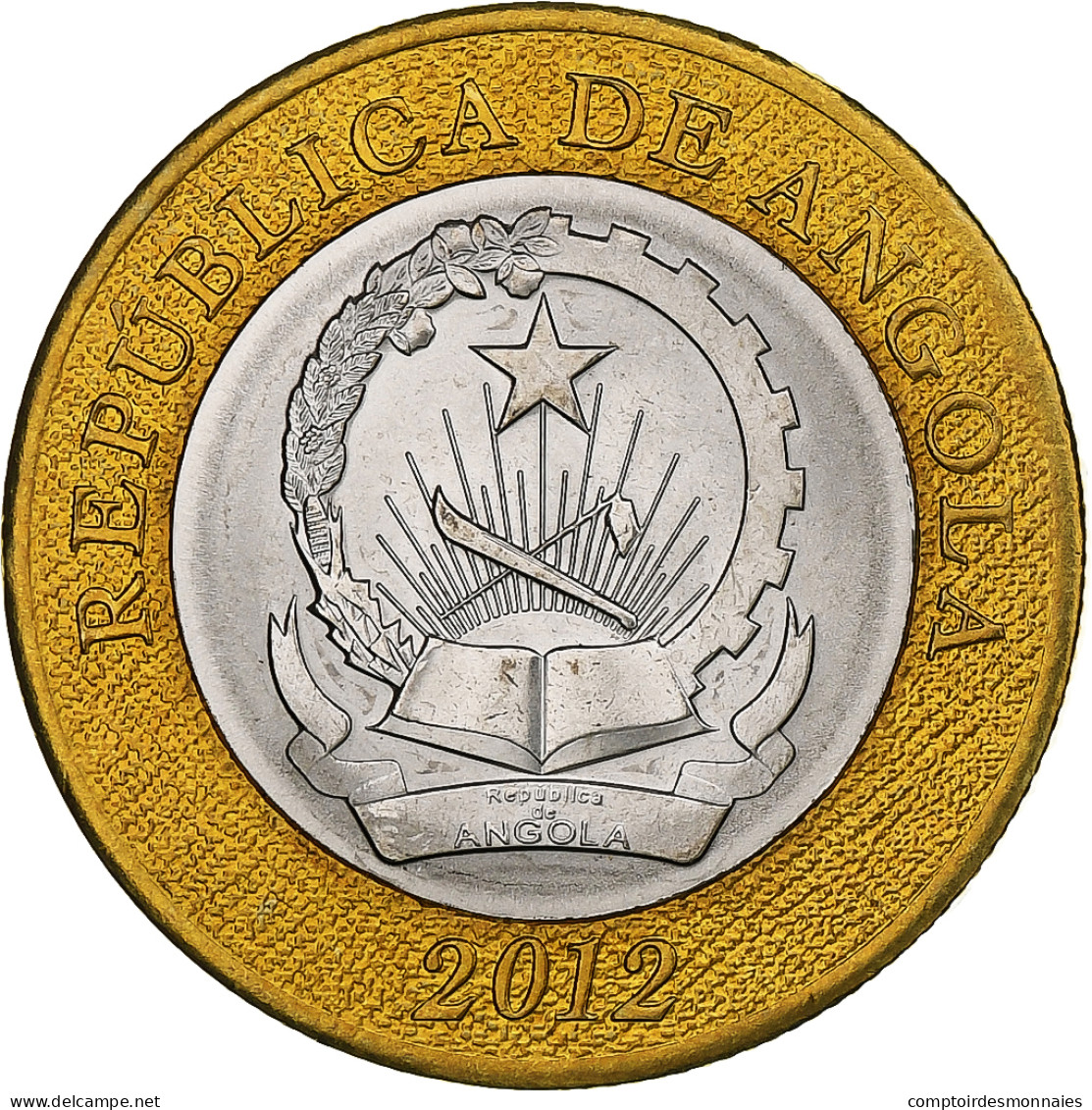 Angola, 5 Kwanzas, 2012, Bimétallique, SPL+, KM:109 - Angola