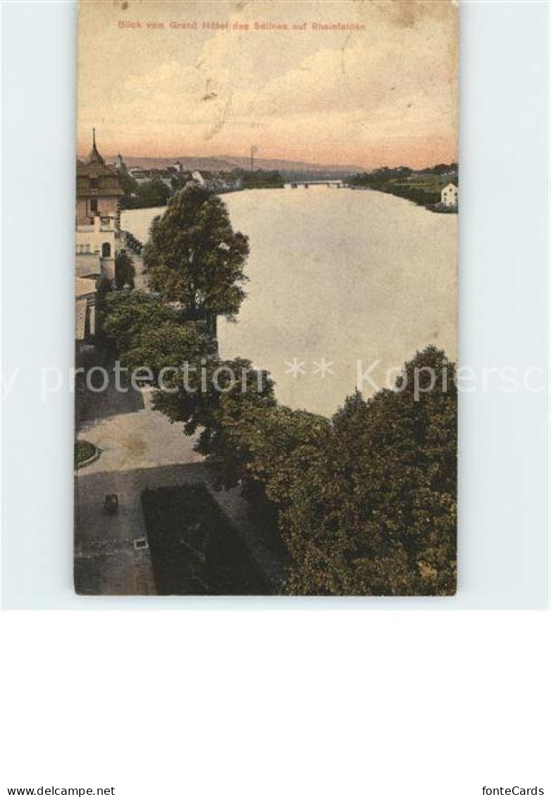 11748429 Rheinfelden AG Blick Vom Grand Hotel Des Salines Rheinfelden - Sonstige & Ohne Zuordnung