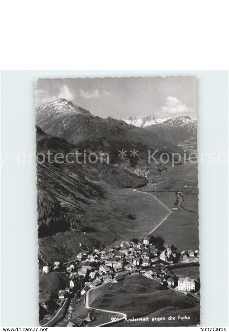 11748159 Andermatt Gegen Die Furka Andermatt - Sonstige & Ohne Zuordnung