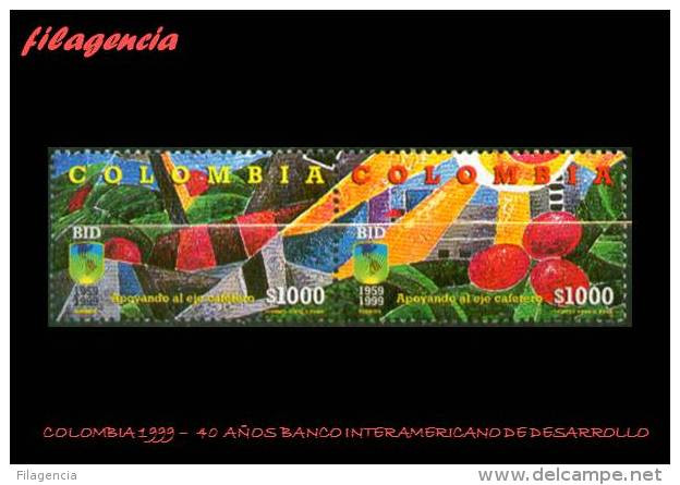 AMERICA. COLOMBIA MINT. 1999 40 AÑOS DEL BANCO INTERAMERICANO DE DESARROLLO - Colombia