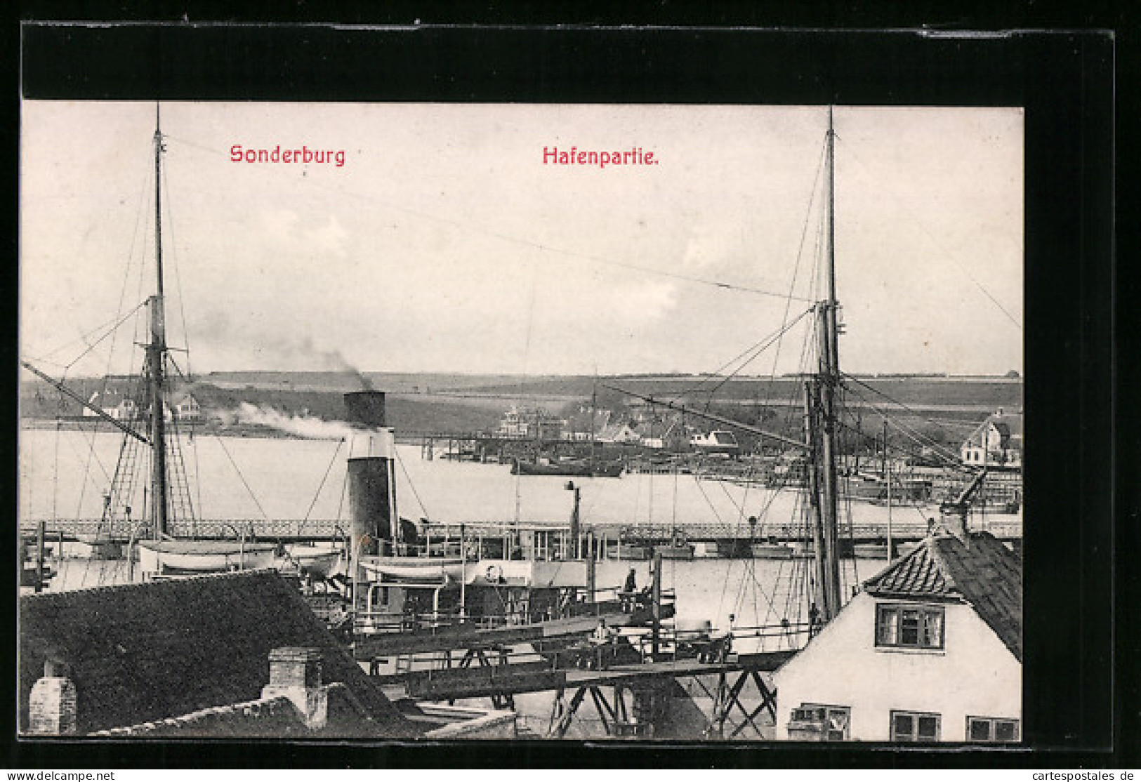 AK Sonderburg, Hafenpartie  - Danemark