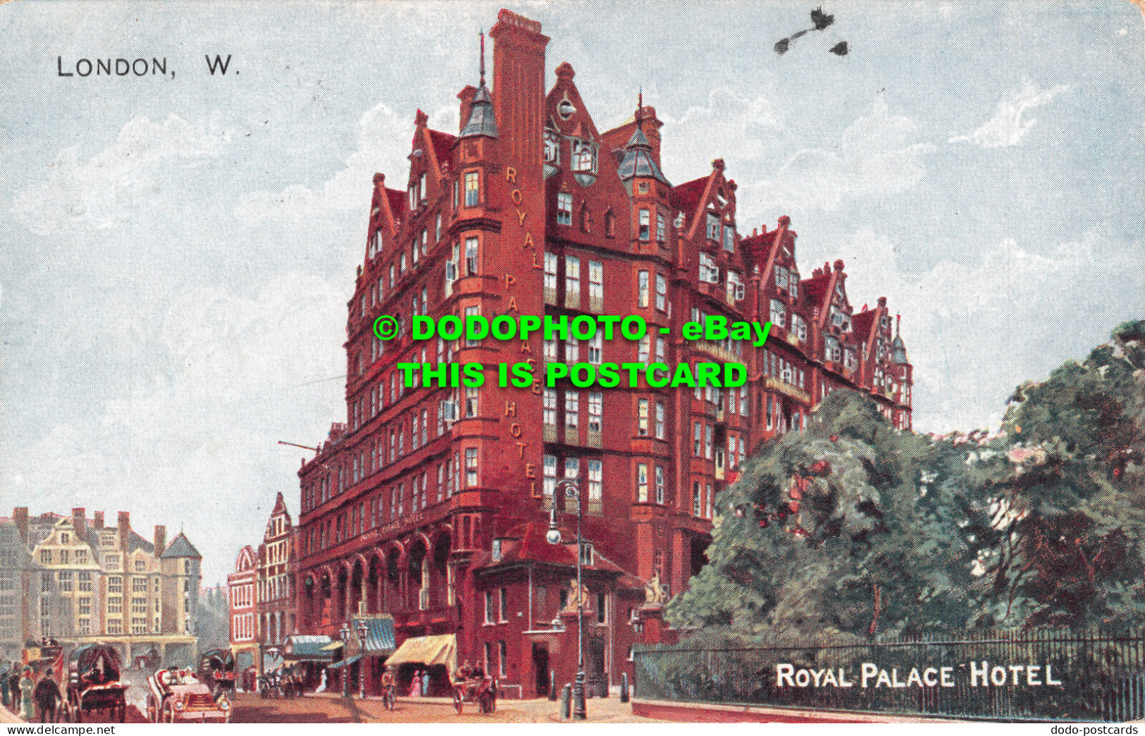 R502395 London. W. Royal Palace Hotel. Gale And Polden. 1908 - Andere & Zonder Classificatie