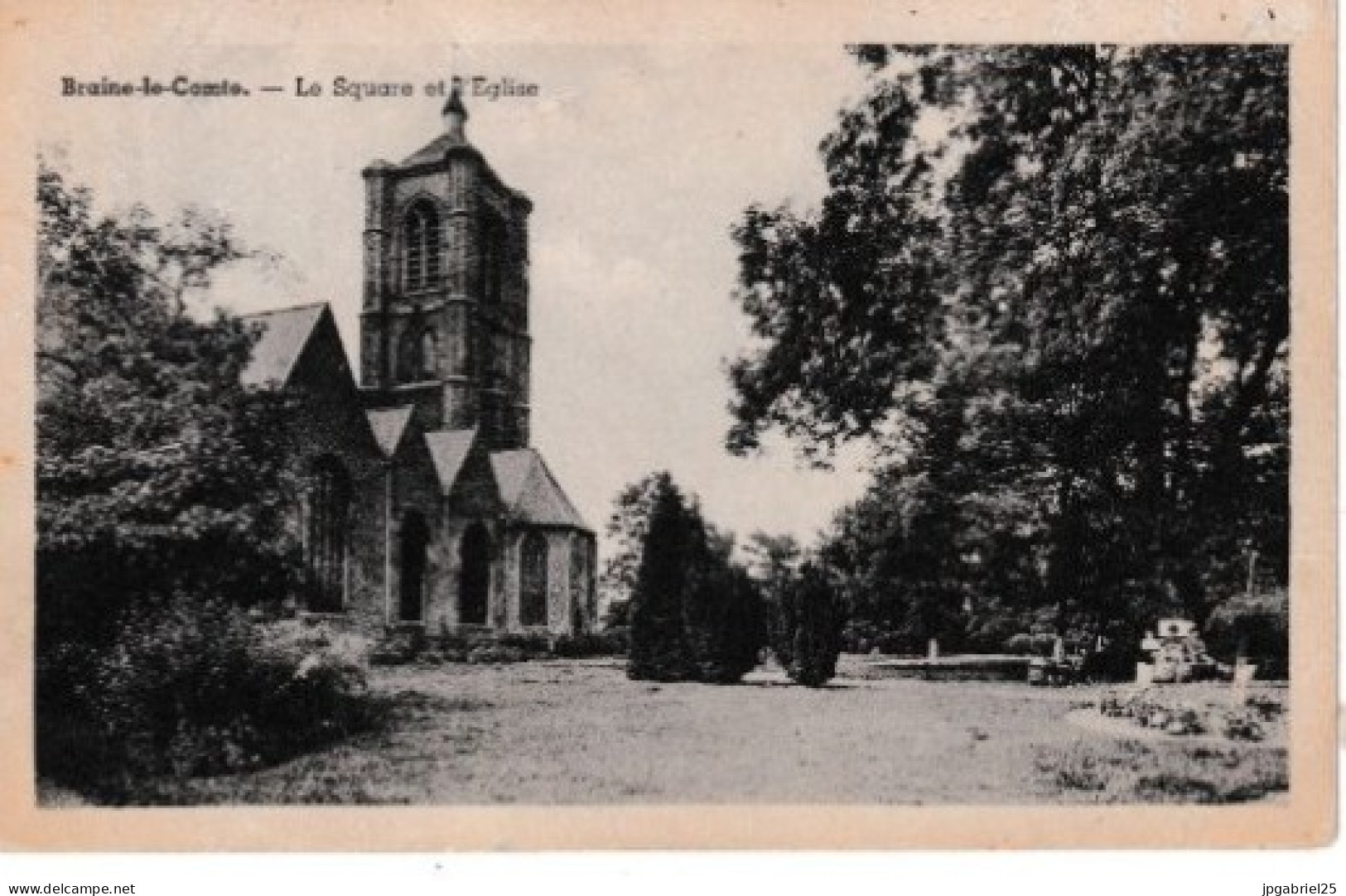 MP Braine Le Comte Le Square Et L Eglise - Braine-le-Comte