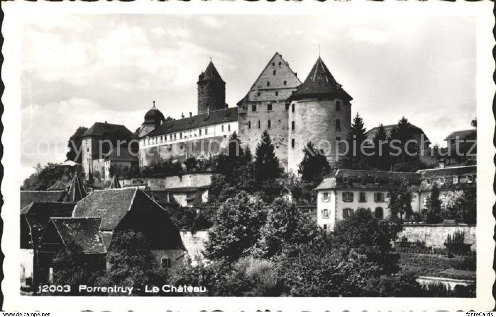 11735889 Porrentruy Le Chateau Porrentruy - Autres & Non Classés