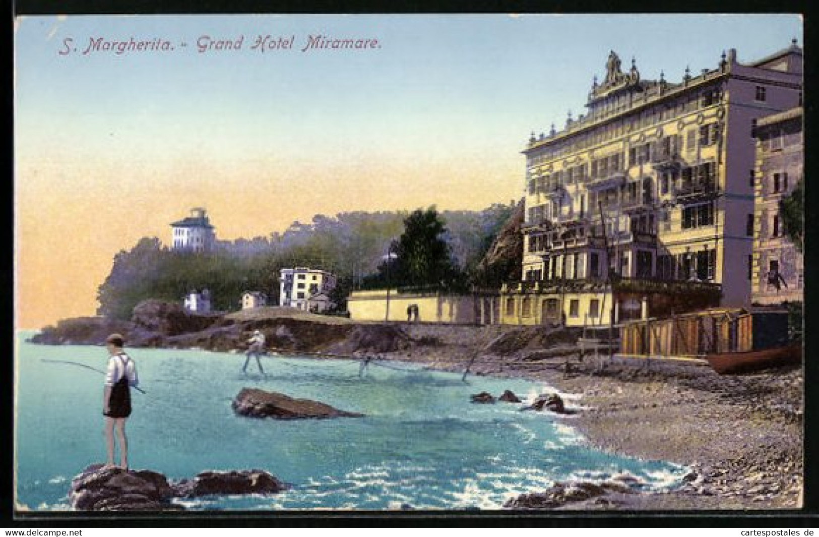 Cartolina S. Margherita, Grand Hotel Miramare  - Sonstige & Ohne Zuordnung