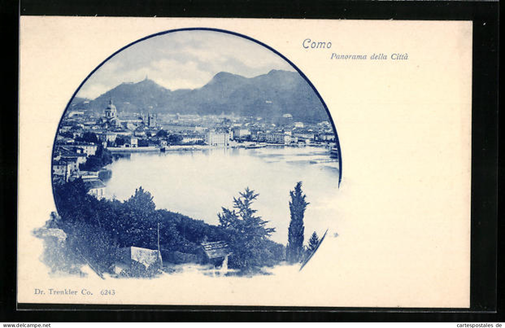 Cartolina Como, Panorama Della Città  - Como