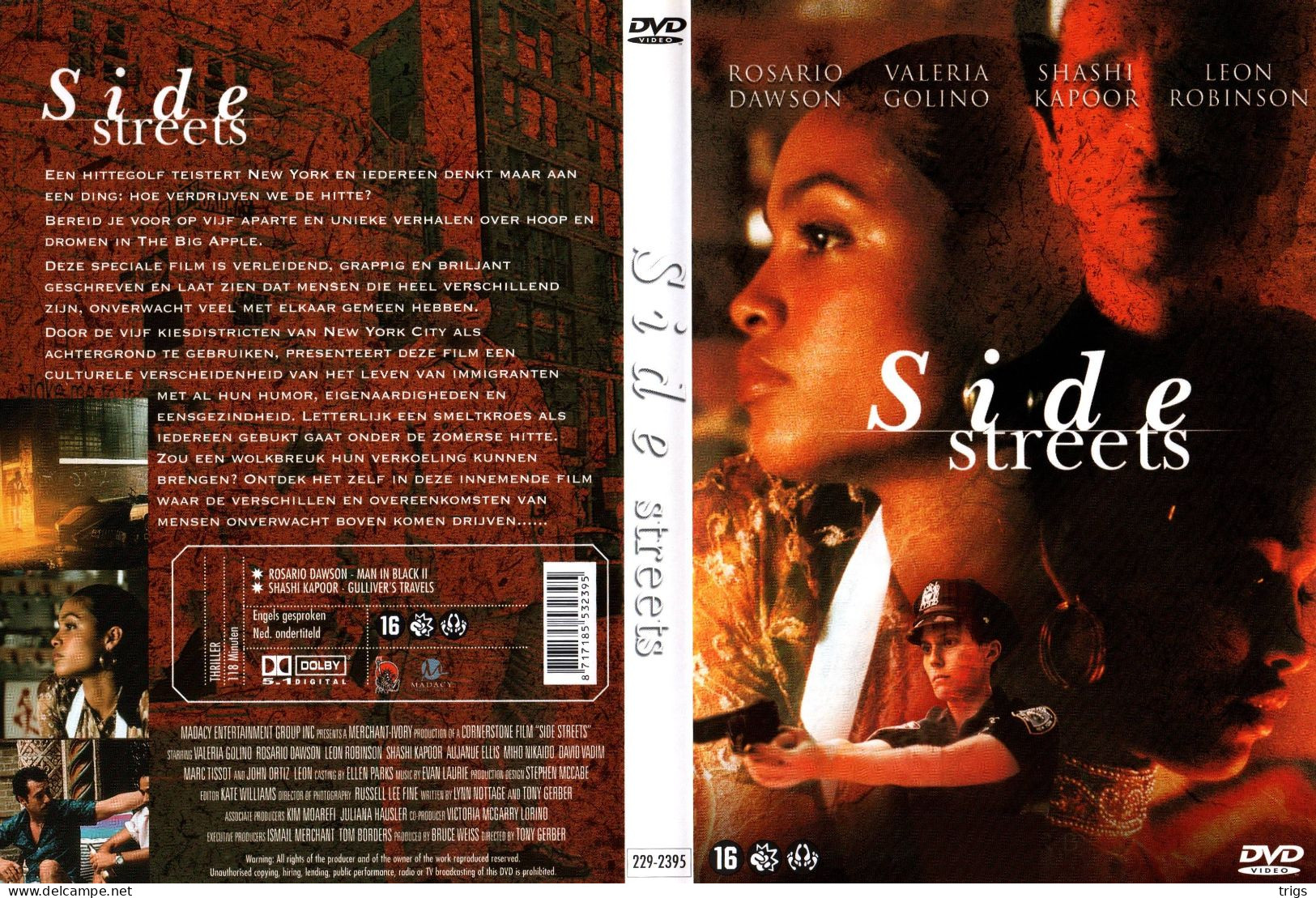 DVD - Side Streets - Comédie