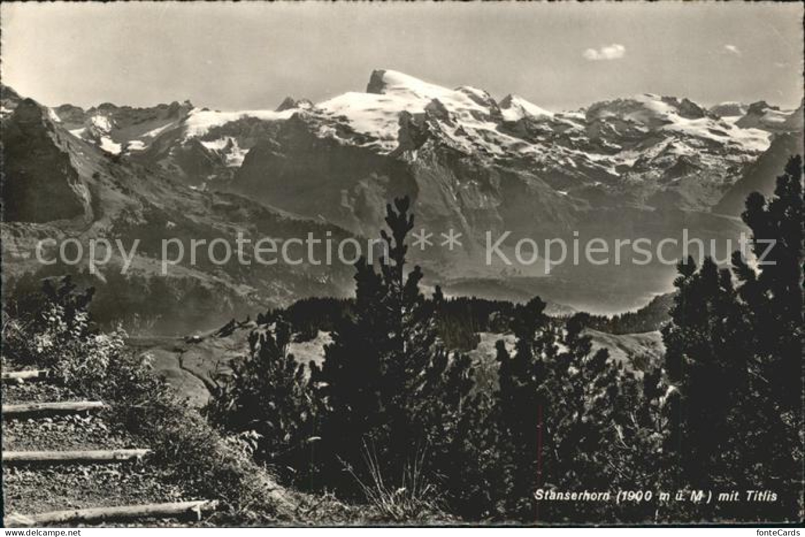 11729089 Stanserhorn Mit Titlis Stanserhorn - Sonstige & Ohne Zuordnung