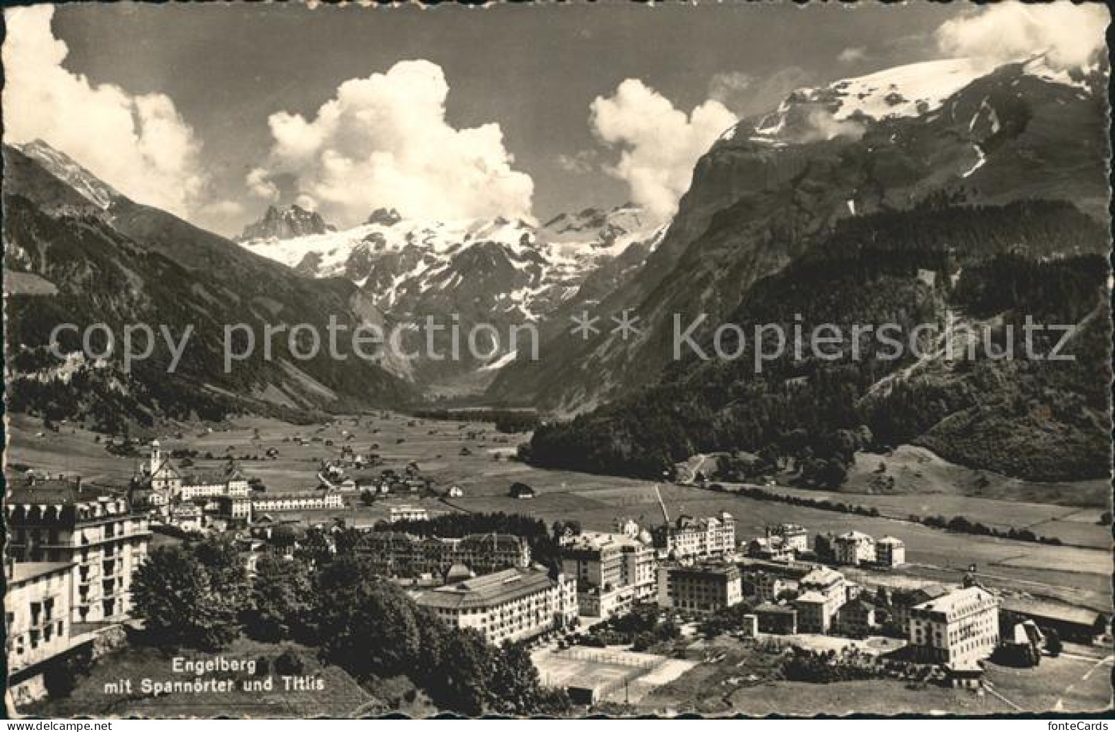 11728859 Engelberg OW Mit Spannoerter Und Titlis Engelberg - Other & Unclassified