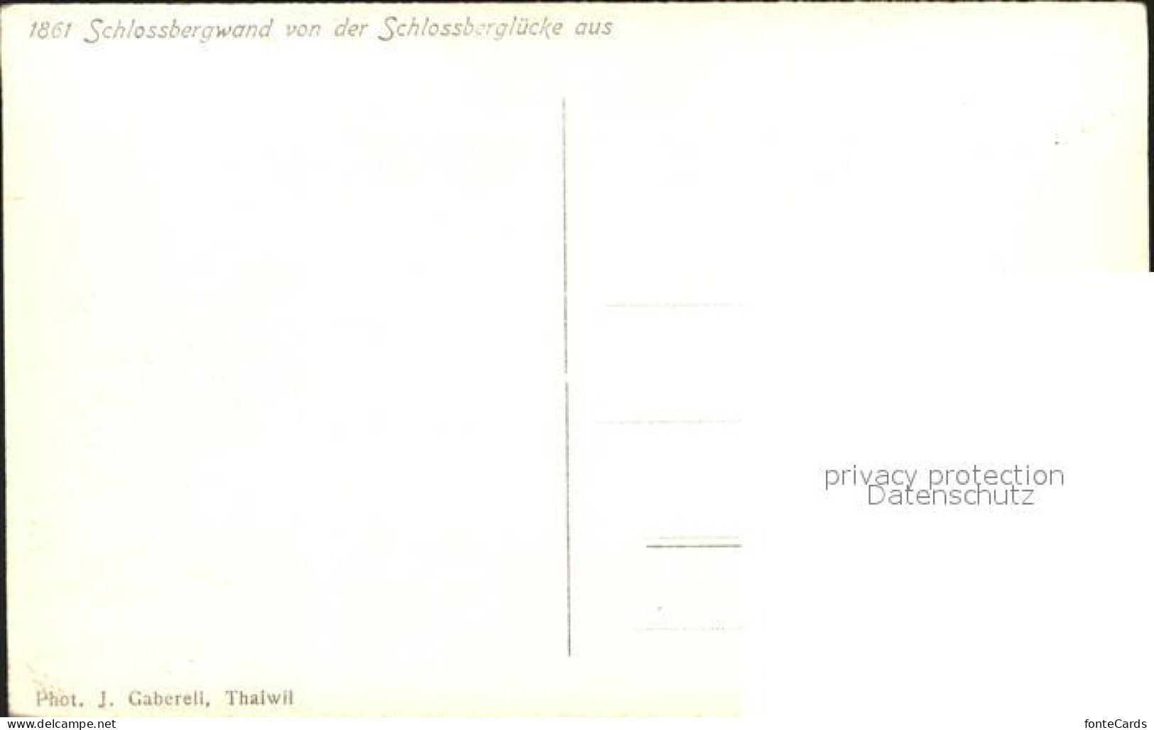 11728819 Schlossbergluecke Mit Schlossbergwand Schlossbergluecke - Andere & Zonder Classificatie