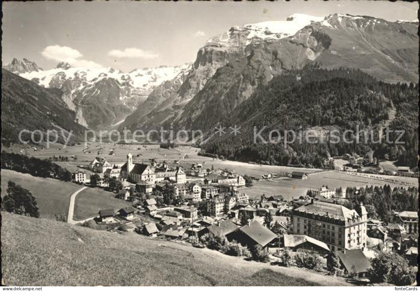 11728739 Engelberg OW Mit Titlis Und Spannoerter Engelberg - Sonstige & Ohne Zuordnung