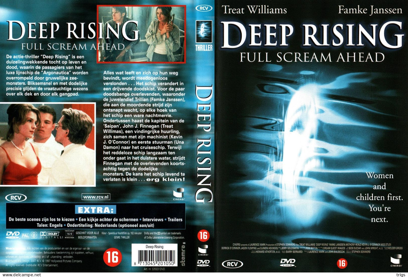 DVD - Deep Rising - Horror