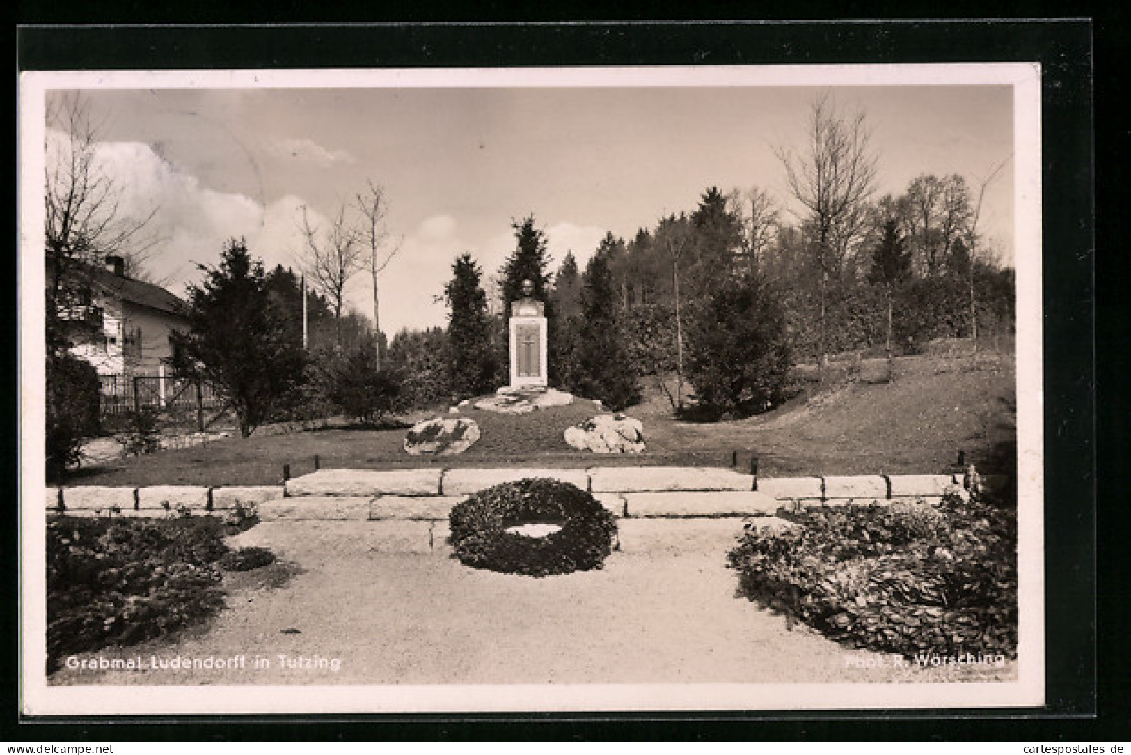 AK Tutzing Am Stranbergersee, Grabmal Ludendorff  - Tutzing