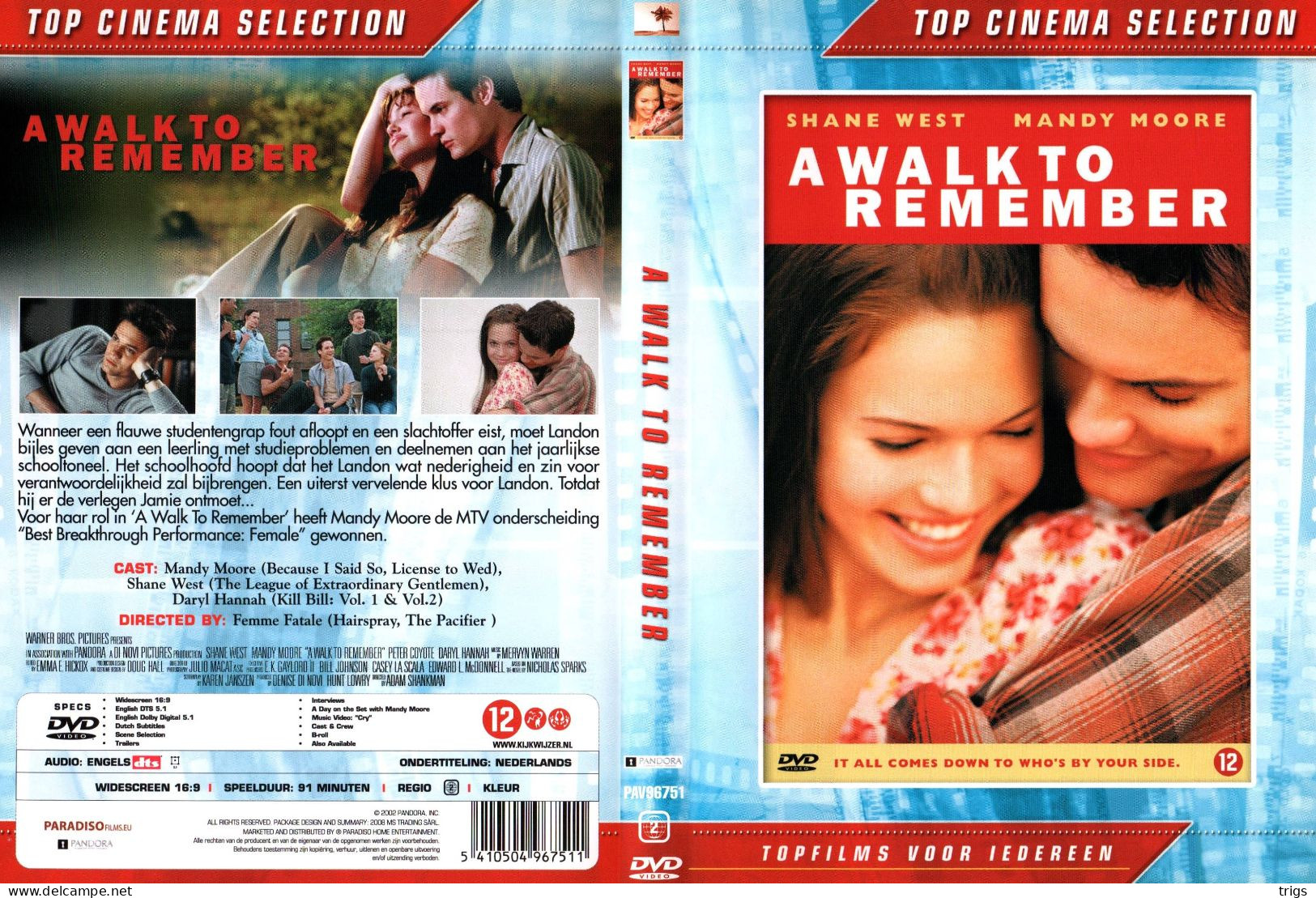 DVD - A Walk To Remember - Drame