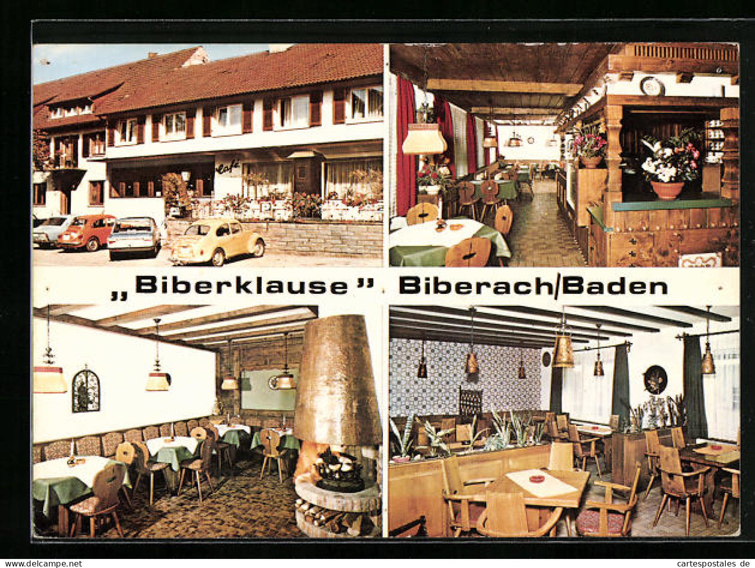 AK Biberach I. Baden, Restaurant Biberklause  - Biberach