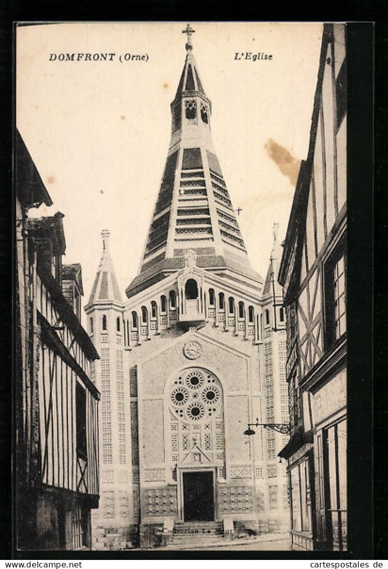 CPA Domfront, L`Eglise  - Domfront