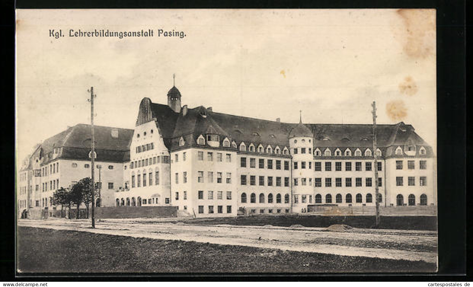 AK München-Pasing, Kgl. Lehrerbildungsanstalt  - Muenchen