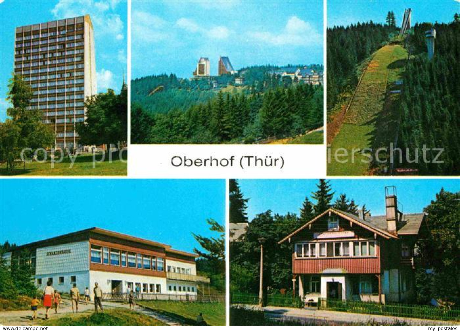 72650947 Oberhof Thueringen FDGB Erholungsheim Rennsteig Interhotel Panorama Sch - Oberhof