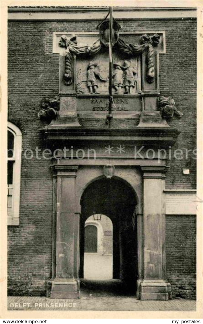 72650791 Delft Prinsenhof Museum Eingangstor Delft - Andere & Zonder Classificatie