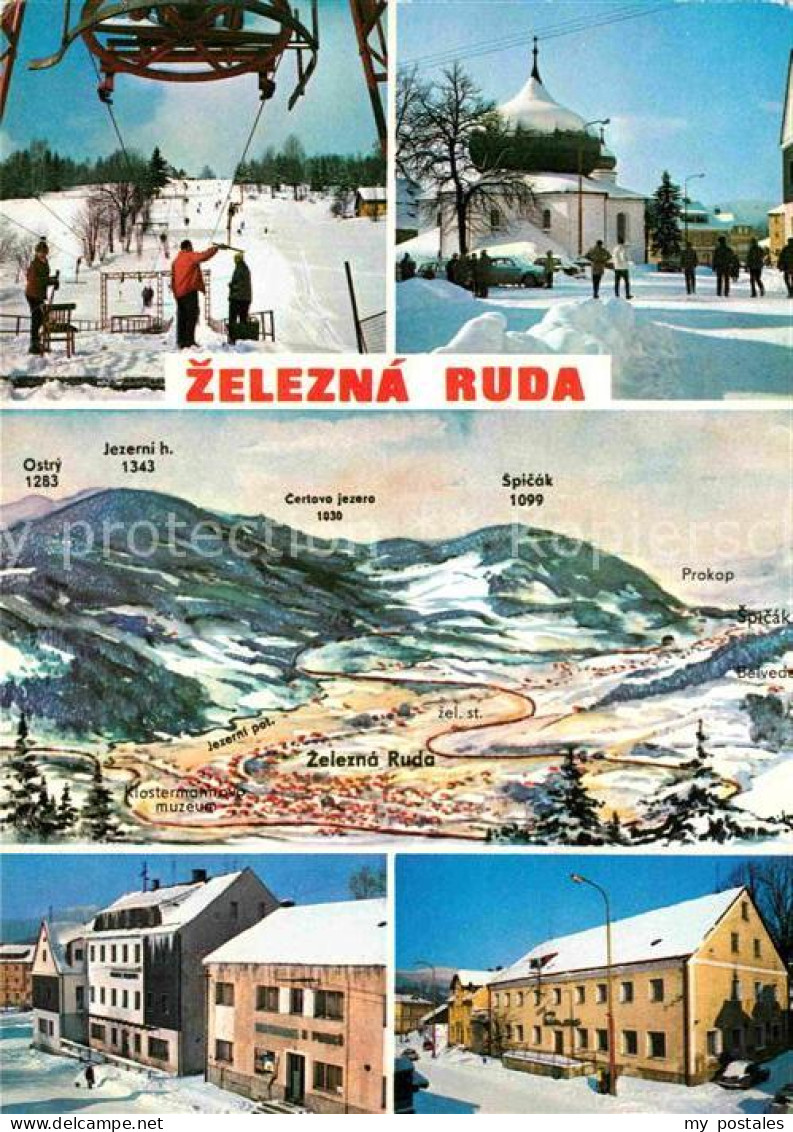 72650723 Zelezna Ruda Markt Eisenstein Oblibene Stredisko Zimnich Sportu Zelezna - República Checa