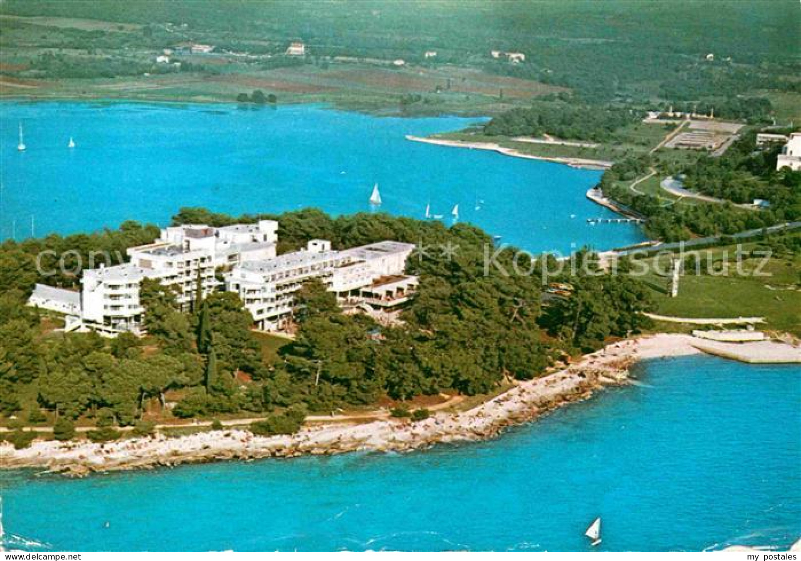 72650713 Porec Hotel Parentium Fliegeraufnahme Croatia - Croatia
