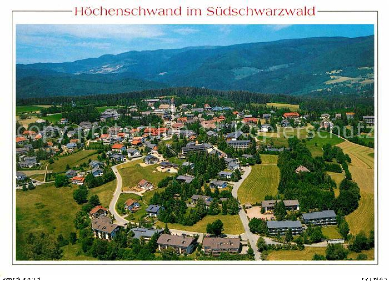 72650705 Hoechenschwand Fliegeraufnahme Hoechenschwand - Hoechenschwand