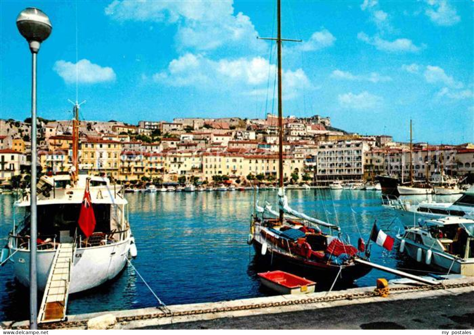 72649328 Portoferraio Toscana La Darsena Hafen Dock Segelyacht Portoferraio Tosc - Autres & Non Classés