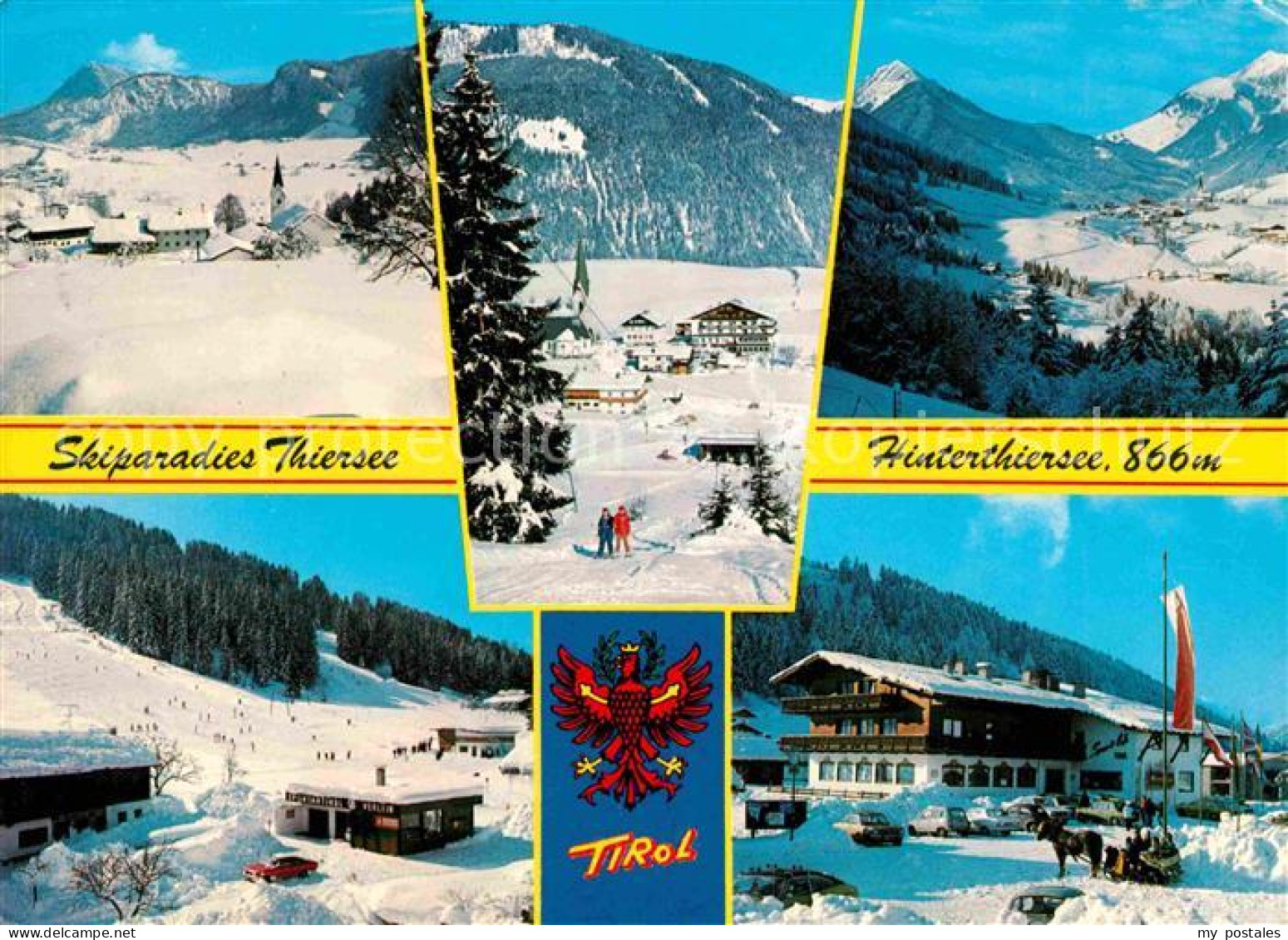 72649061 Hinterthiersee Panorama Teilansichten Hotels Thiersee Tirol - Autres & Non Classés