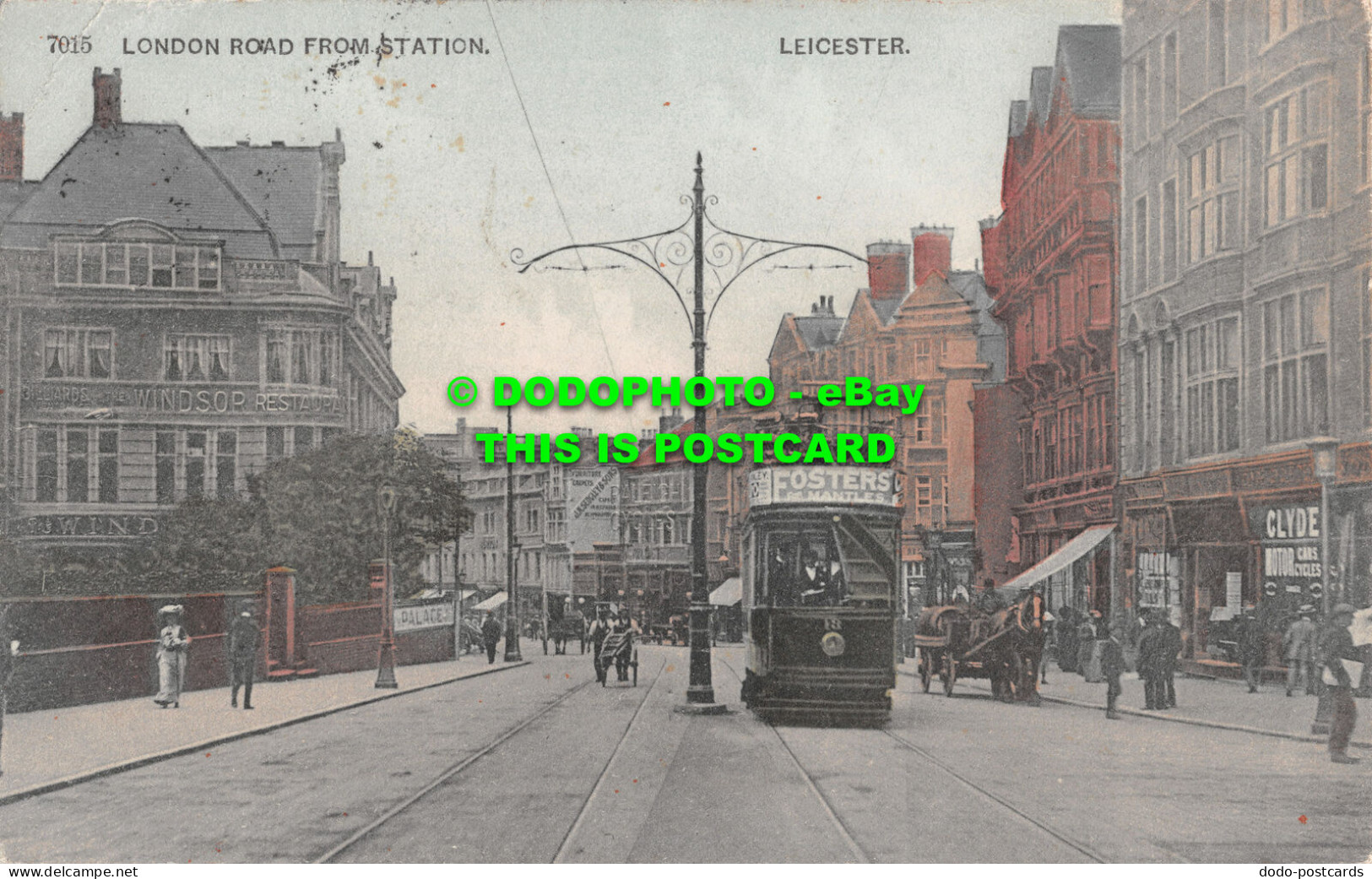 R502443 Leicester. London Road From Station. 1905 - Other & Unclassified