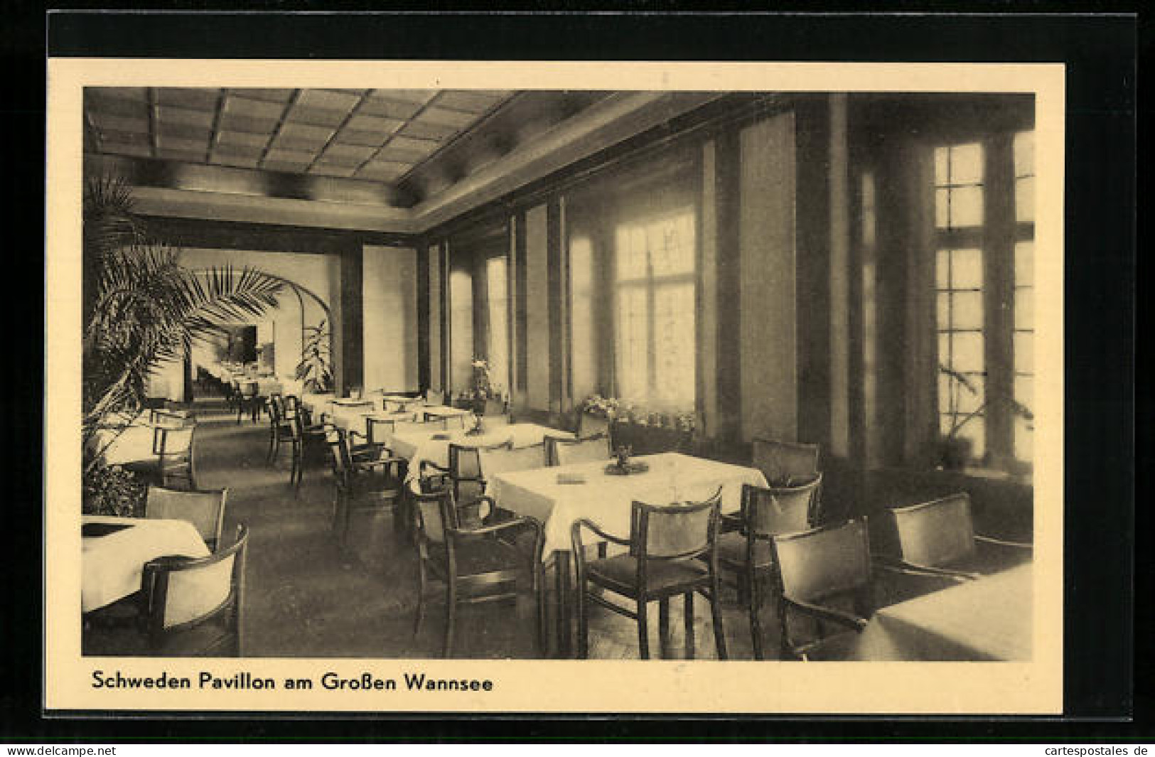 AK Berlin-Wannsee, Hotel Restaurant Schweden Pavillon  - Wannsee