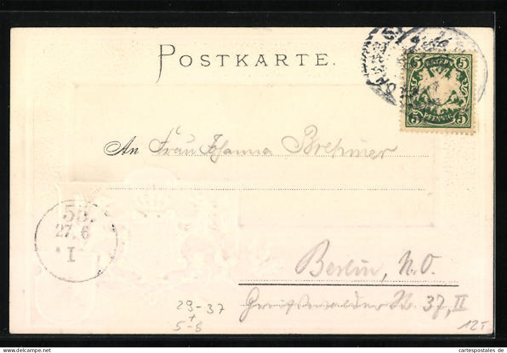 Passepartout-Lithographie München, Bavari Mit Ruhmeshalle, Wappen, Münchner Kindl  - Other & Unclassified