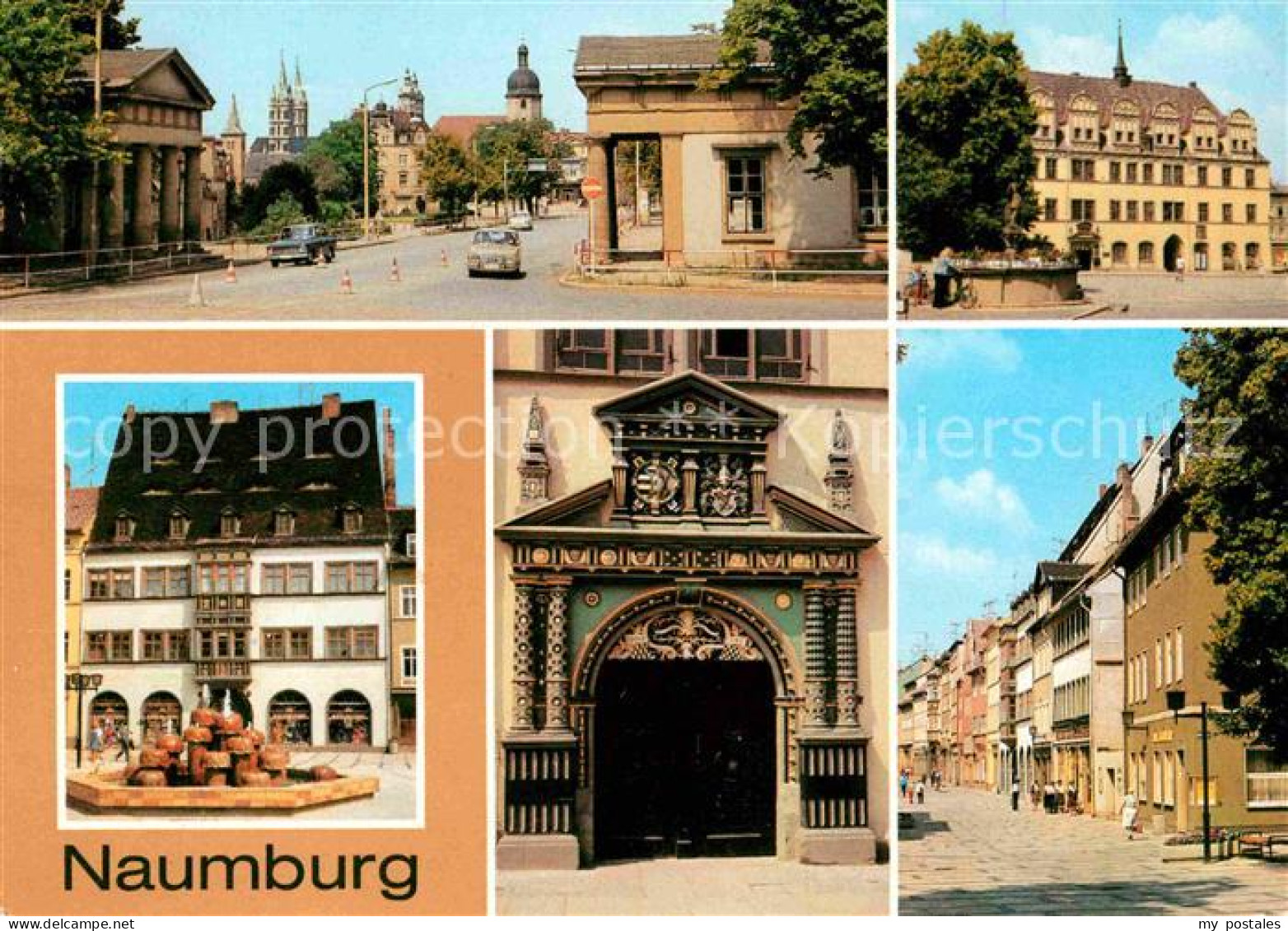 72646140 Naumburg Saale Salztor Rathaus Portal Wilhelm Pieck Platz Holzmarkt Str - Naumburg (Saale)