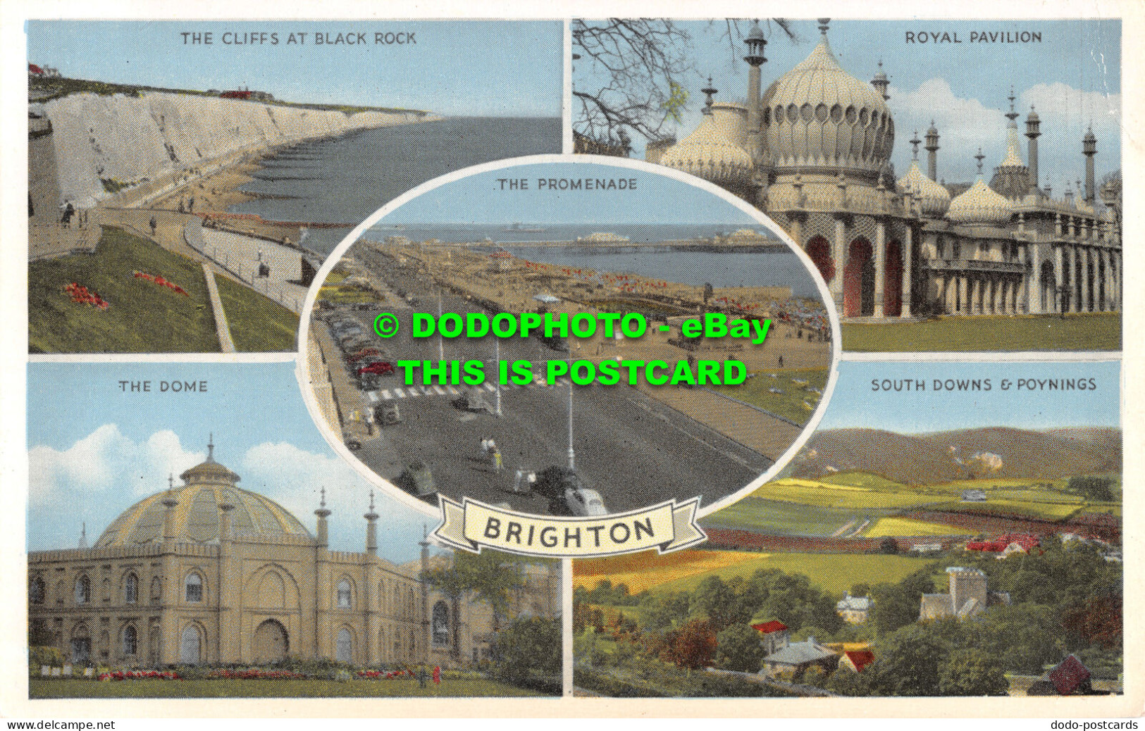 R502287 Brighton. The Dome. Royal Pavilion. E. T. W. Dennis. Multi View - Welt