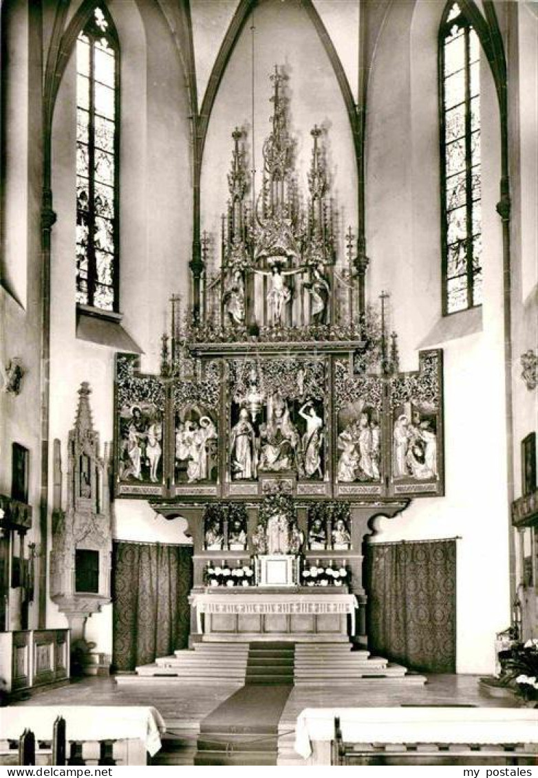 72645920 Tauberbischofsheim Stadtkirche Hochaltar Tauberbischofsheim - Tauberbischofsheim