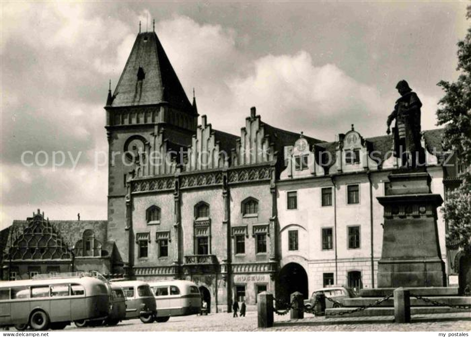 72644624 Tabor Czechia Zizkaplatz Rathaus  - Tchéquie