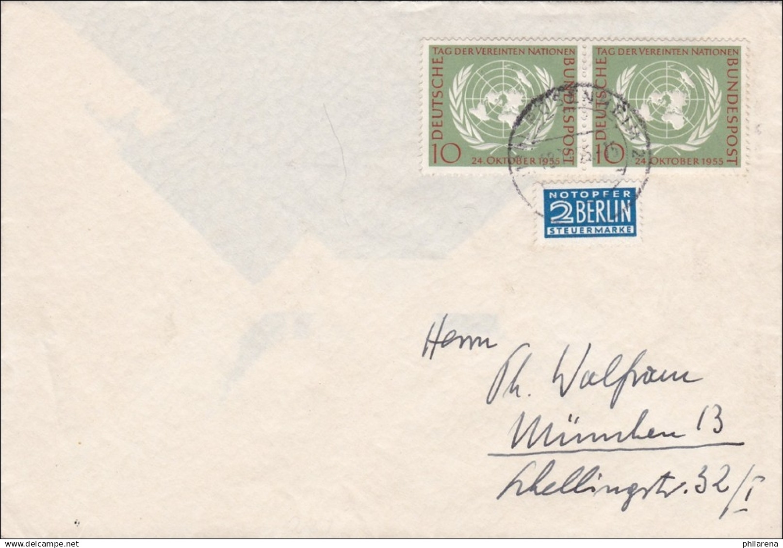 Brief 1956 MeF - Brieven En Documenten