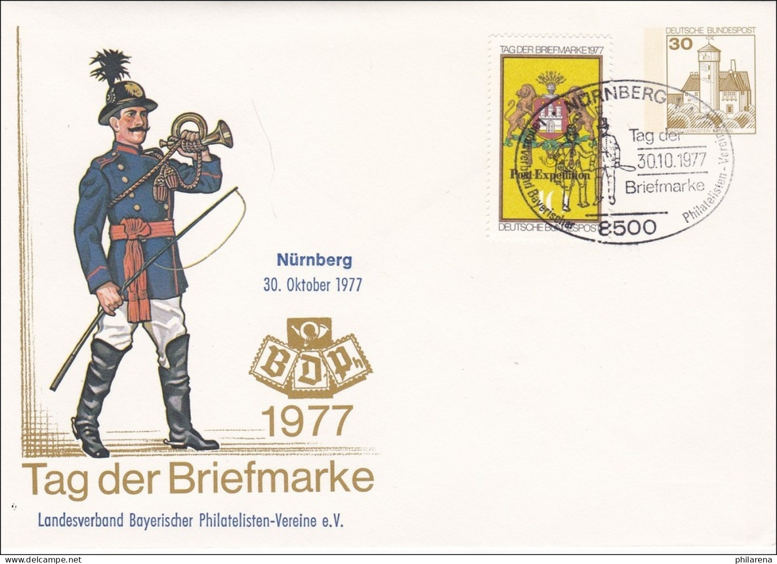 Ganzsache:  Tag Der Briefmarke 1977 - Brieven En Documenten
