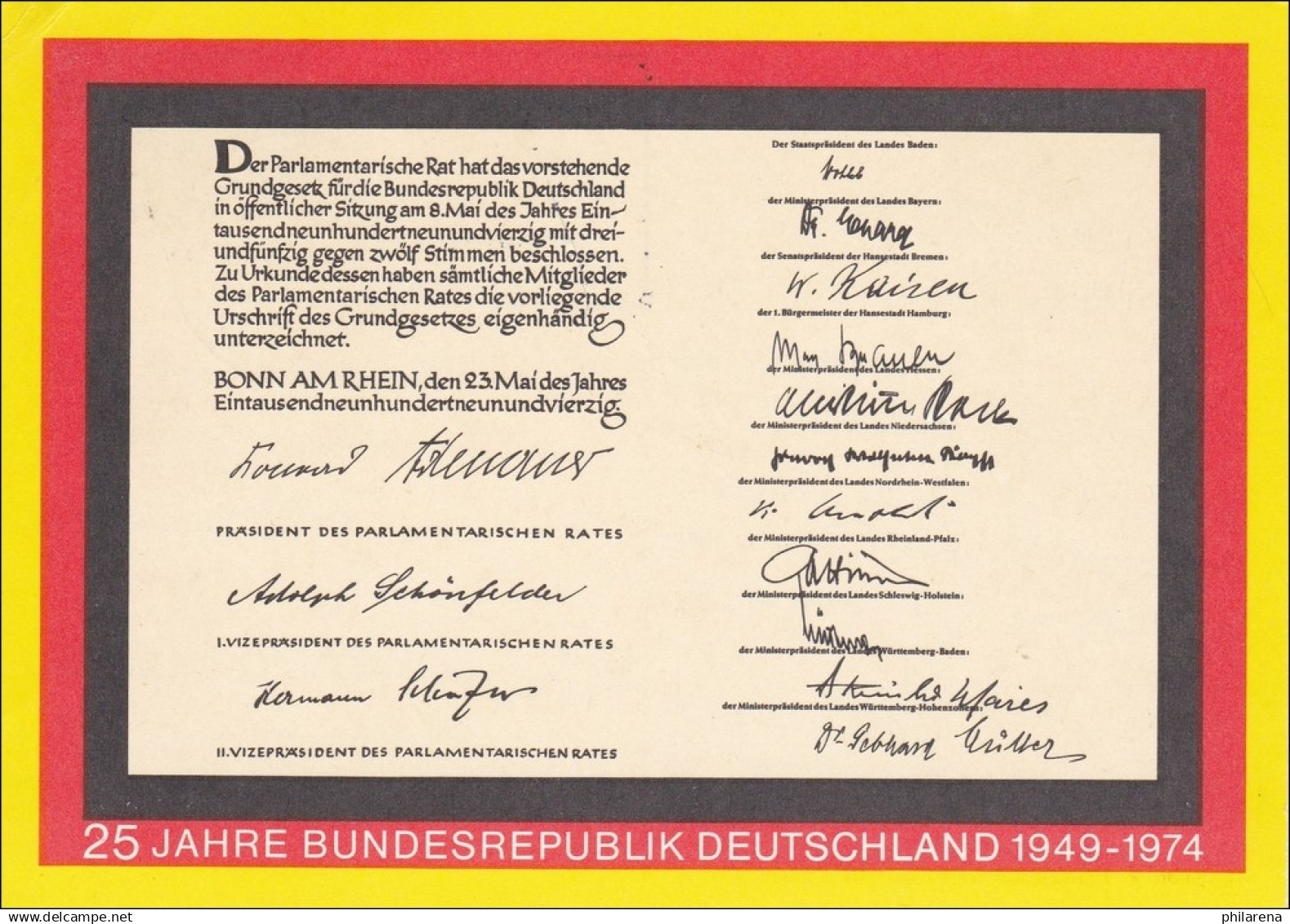 Ganzsache:  Ganzsache  1975 Von Hessisch Lichtenau Nach Darmstadt - Brieven En Documenten