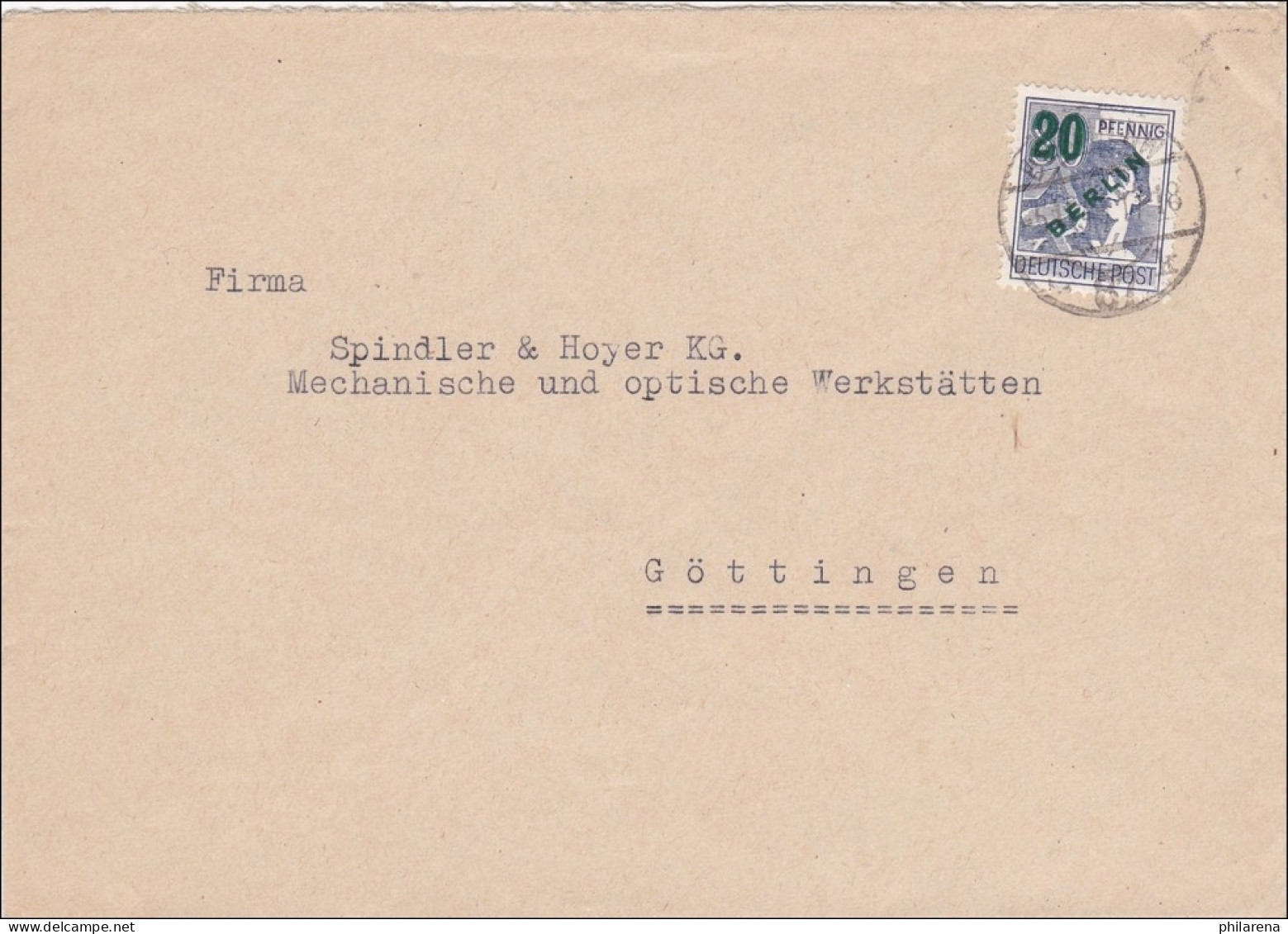 Brief Nach Göttingen - Covers & Documents