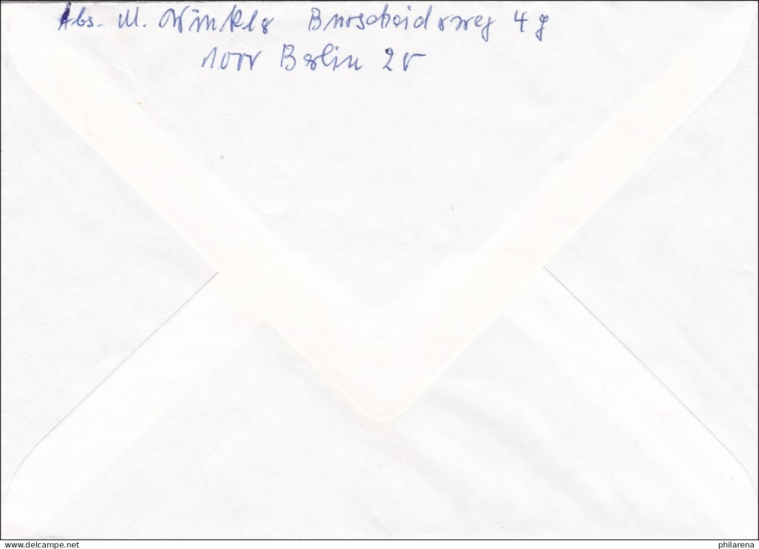 Einschreiben Innerhalb Von Berlin 1990 - Briefe U. Dokumente